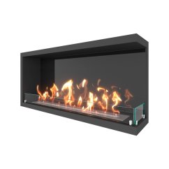 Биокамин угловой SteelHeat Leader 1100 правый