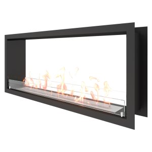 Биокамин сквозной SteelHeat Leader 1100