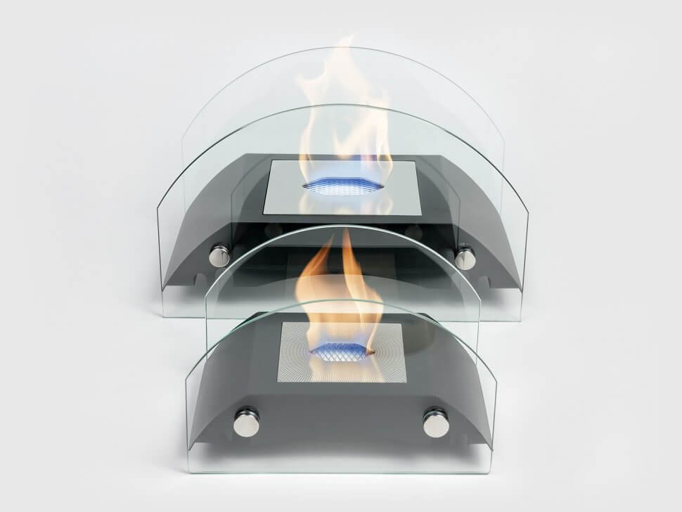 Биокамин настольный Lux Fire Мост S (черный)