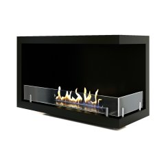 Угловой встраиваемый биокамин Firezo L'angolo Destro 800, стандарт