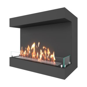 Биокамин фронтальный SteelHeat GRAND 900