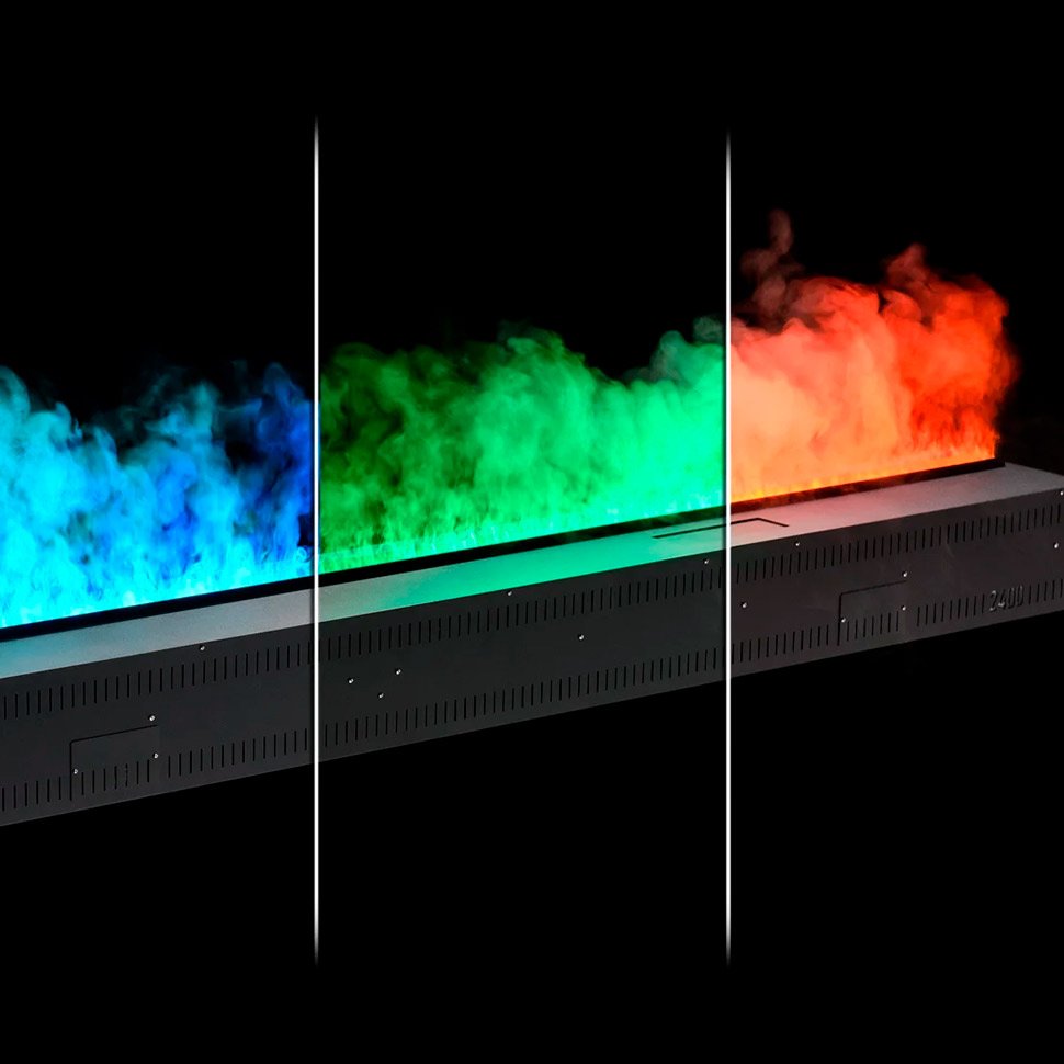 Электрический паровой очаг Schones Feuer 3D FireLine 800 черный