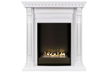 Биокамин в портале Firezo Orlean Белый, стандарт
