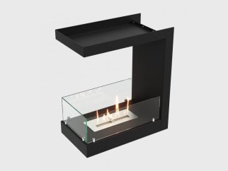 Встроенный биокамин Lux Fire Торцевой 555 М