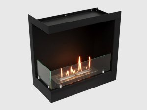 Встроенный биокамин Lux Fire Угловой 490 S (левый угол)