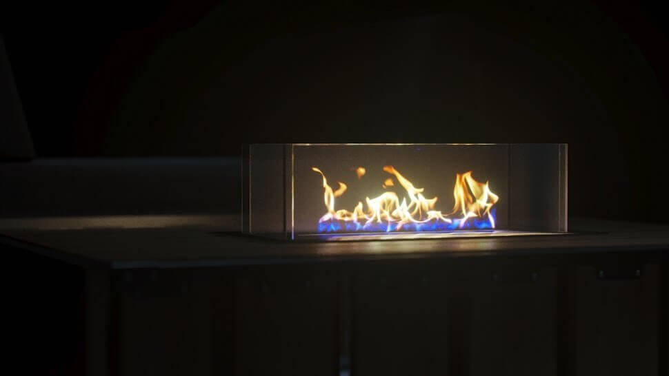 Встроенный биокамин Lux Fire Модуль 600 (2020)