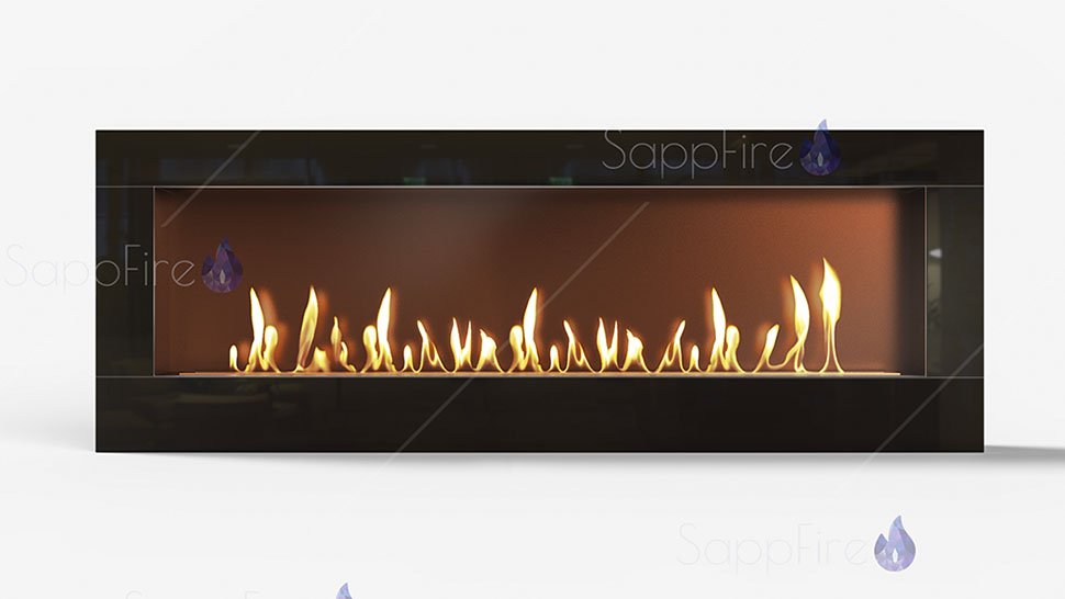 Биокамин встраиваемый SappFire Mercury Stemalit 1500
