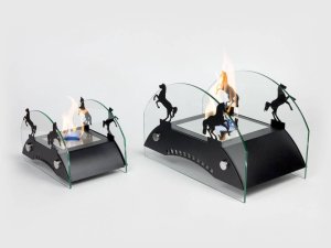 Биокамин настольный Lux Fire Графский мост S (черный)