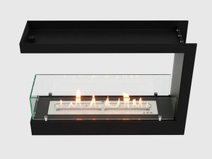 Встроенный биокамин Lux Fire Торцевой 690 S