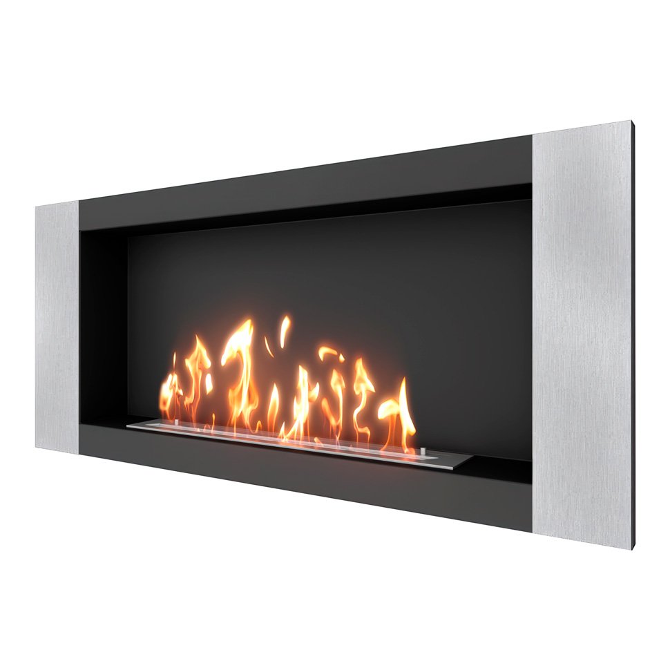 Биокамин встраиваемый SteelHeat LONG-V 1200 Биокамин встраиваемый SteelHeat LONG-V 1200