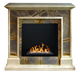 Биокамин Melody мрамор