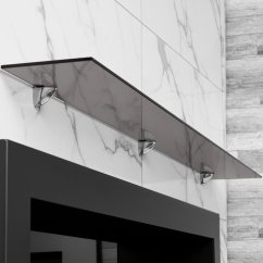 Стеклянная полка для биокамина Bronze 900