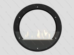 Встроенный сквозной биокамин Lux Fire Иллюзион 800 S
