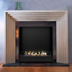 Биокамин в мраморном портале Firezo Bambola, стандарт