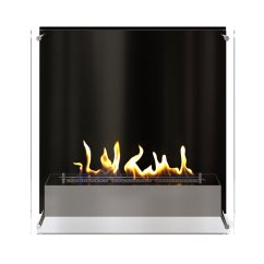 Настенный биокамин Firezo Taglio vetro 900, стандарт