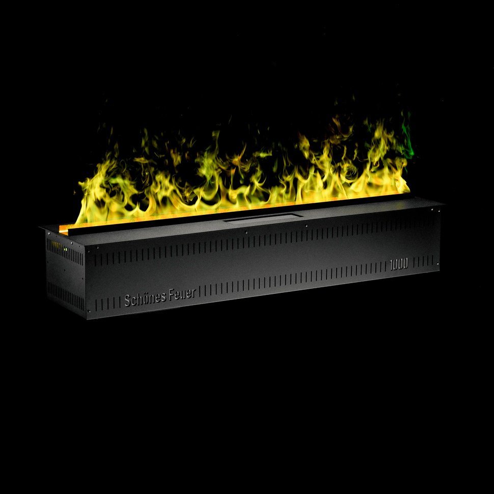 Электрический паровой камин Schones Feuer 3D Hot Line 1200 черный