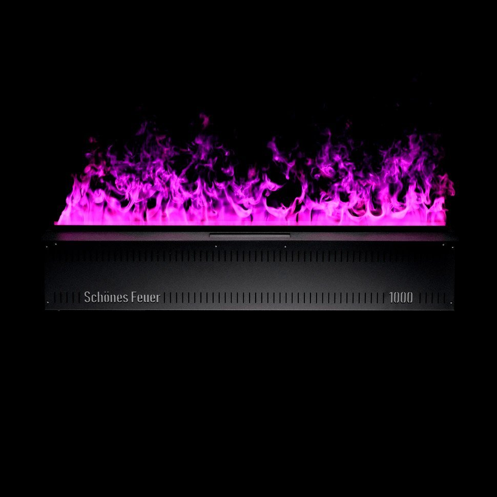 Электрический паровой камин Schones Feuer 3D Hot Line 1500 черный