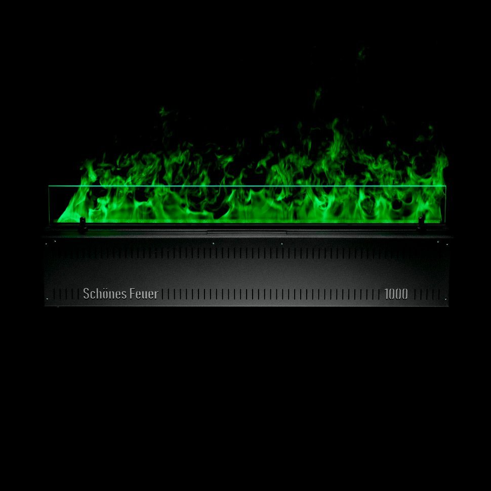 Электрический паровой камин Schones Feuer 3D Hot Line 1500 черный