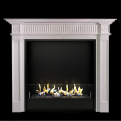 Биокамин в мраморном портале Firezo Sapore Unico, стандарт